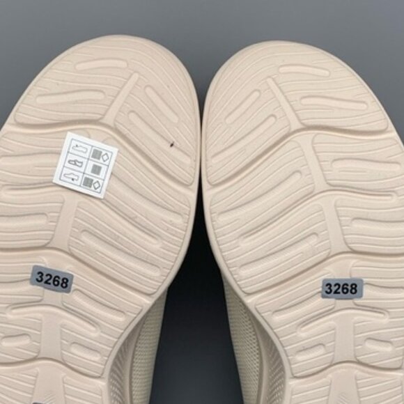 Skechers Natural Cream Memory Foam‎ Running Shoes SN179260R Women's Sz 11 NWT - Picture 10 of 10